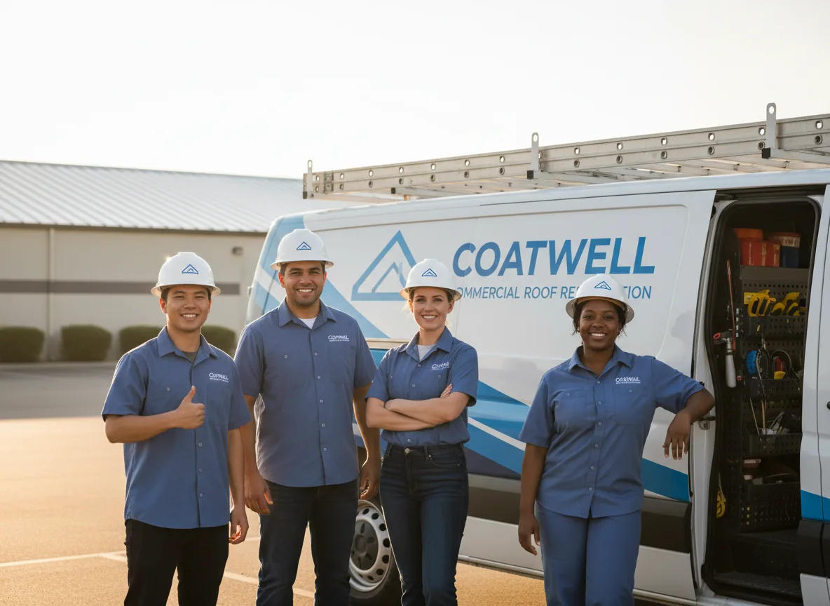 Commercial roof coating company in Blue Point, NY
